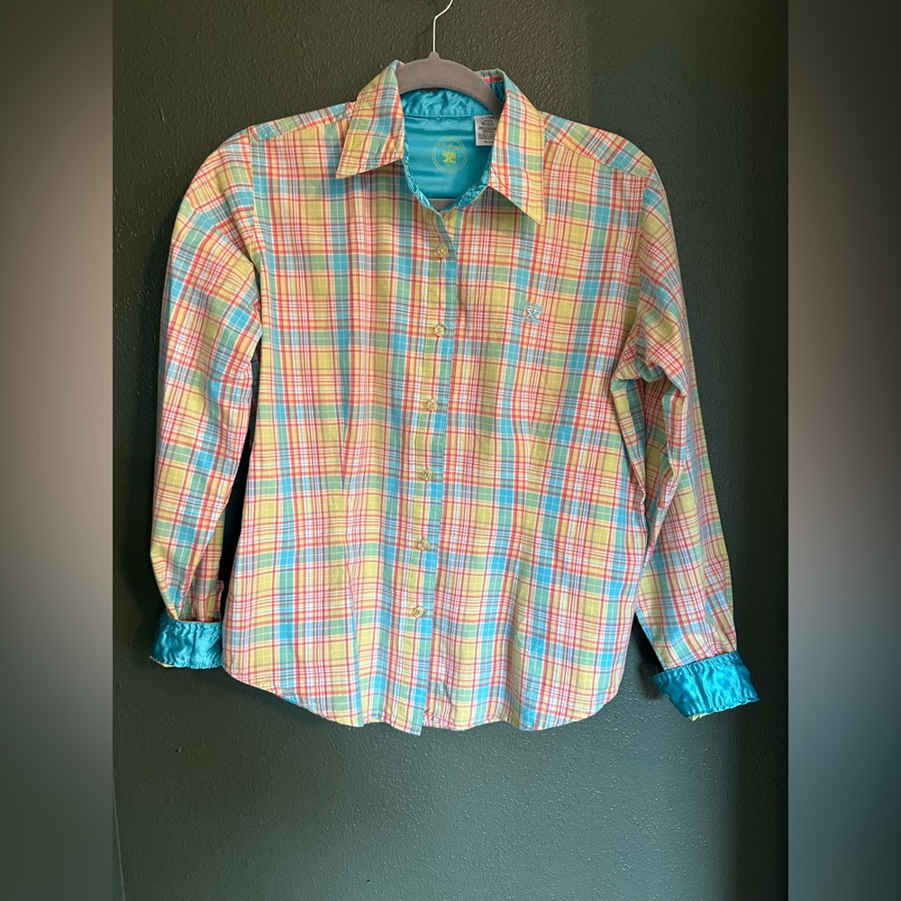 Twenty x vintage rodeo shirt, silk cuffs, beautiful buttons